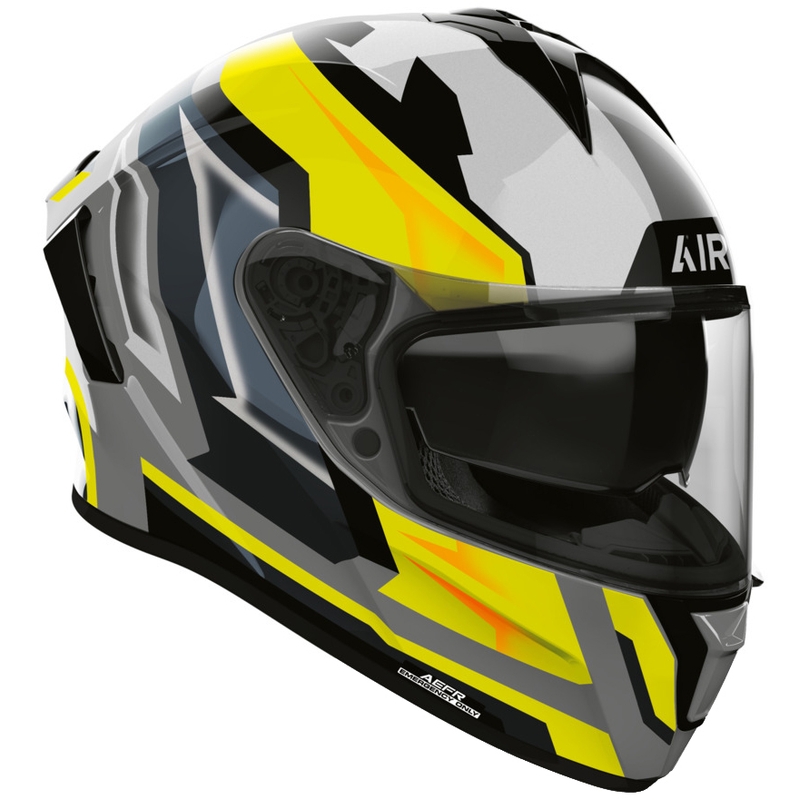 Kask motocyklowy integralny Airoh Spark 2 Blade żółty