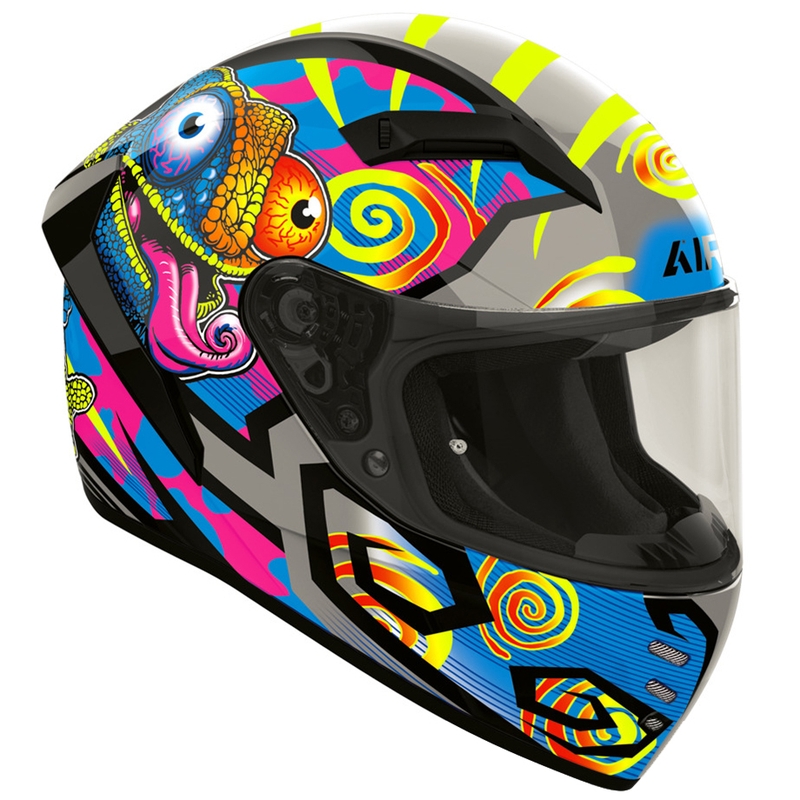 Kask motocyklowy Airoh Connor Chameleon full face wielokolorowy