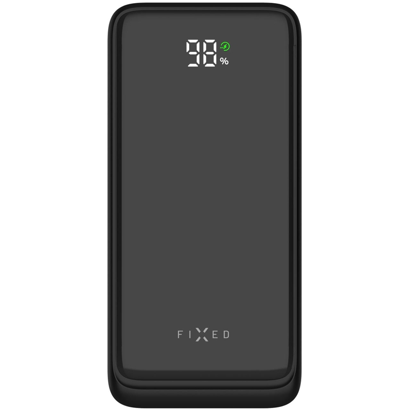 Power bank Fixed Zen2 30 30 000 mAh PD 20 W z wyświetlaczem LCD czarny