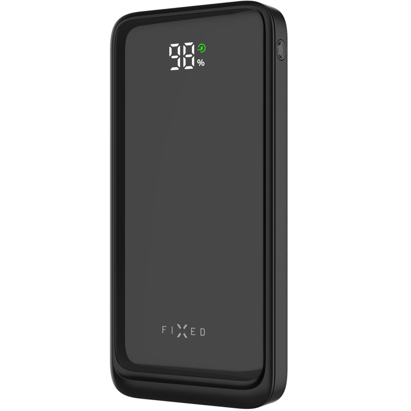 Powerbank Fixed Zen2 10 10 000 mAh PD 20 W z wyświetlaczem LCD czarny
