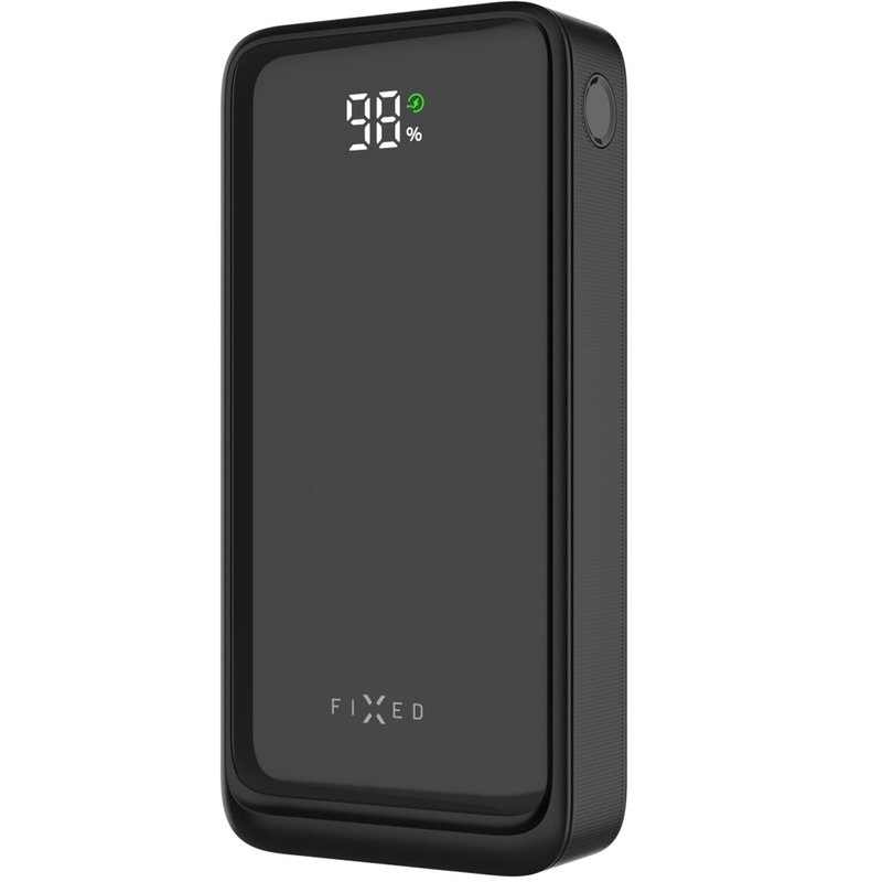 Power bank FIXED Zen2 20 20 000 mAh PD 20 W z wyświetlaczem LCD czarny