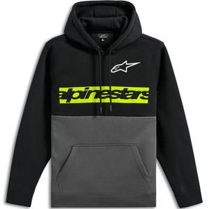 Bluza z kapturem Alpinestars Parallel czarno-szara