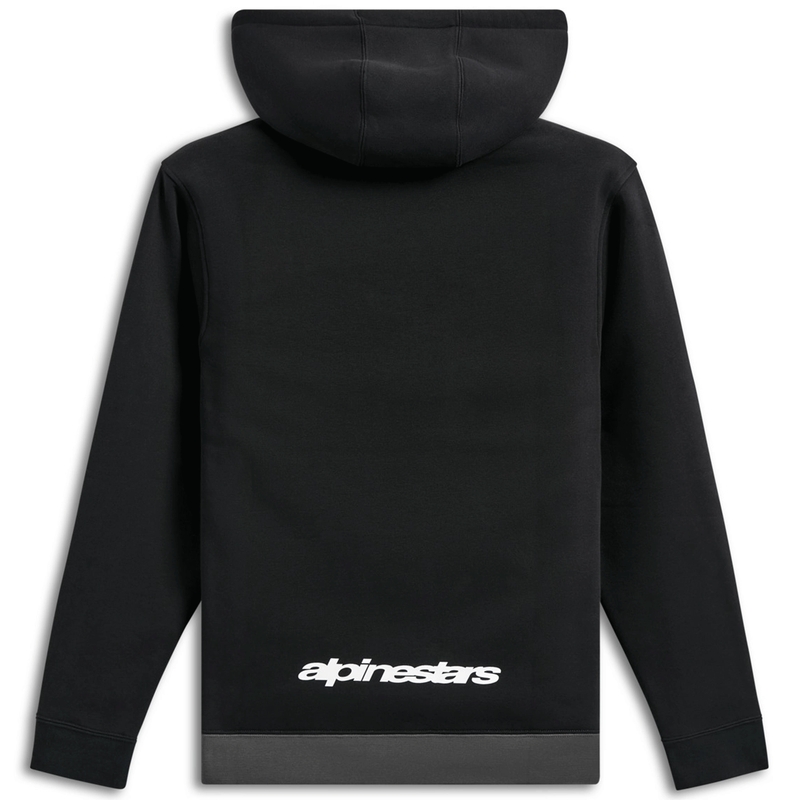Bluza z kapturem Alpinestars Parallel czarno-szara