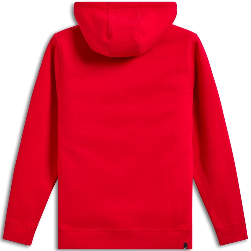 Bluza z kapturem Alpinestars Ride 3 czerwono-fluo żółto-czarna