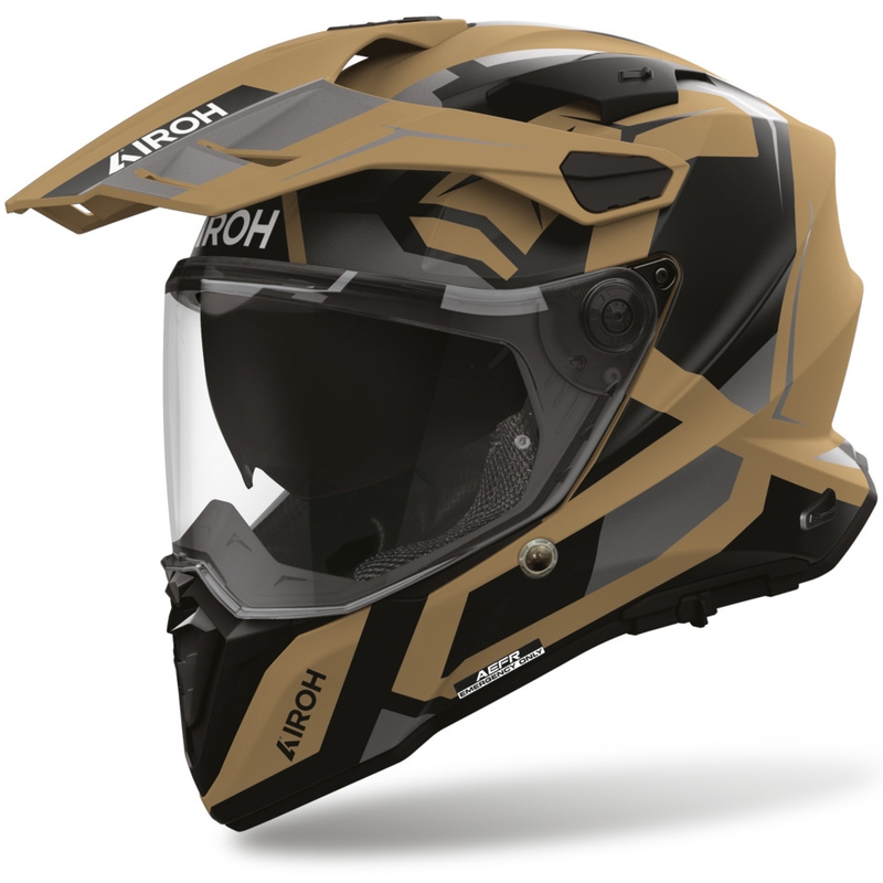 Kask motocyklowy Airoh Commander 2 Polar Enduro Matte Sand