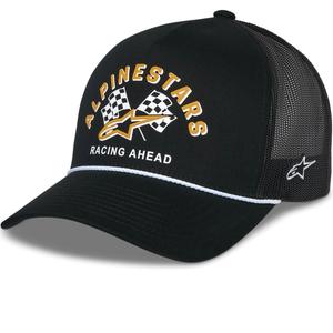 Czapka Alpinestars Finisher Trucker w kolorze czarno-czarnym