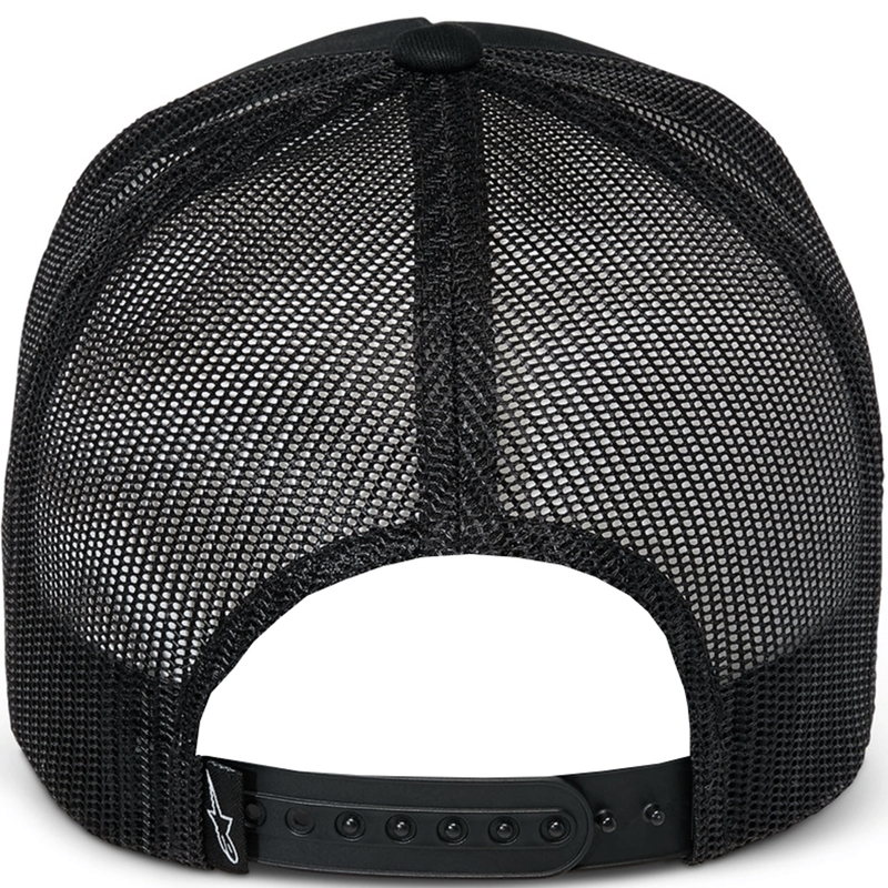 Czapka Alpinestars Finisher Trucker w kolorze czarno-czarnym