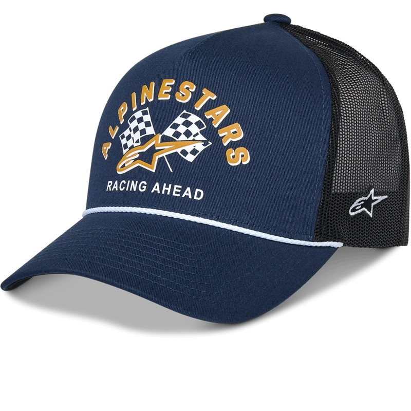 Czapka Alpinestars Finisher Trucker niebiesko-czarna