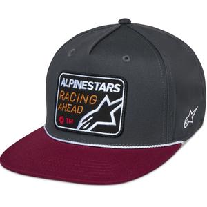Czapka Alpinestars Intuitive szaro-czerwona