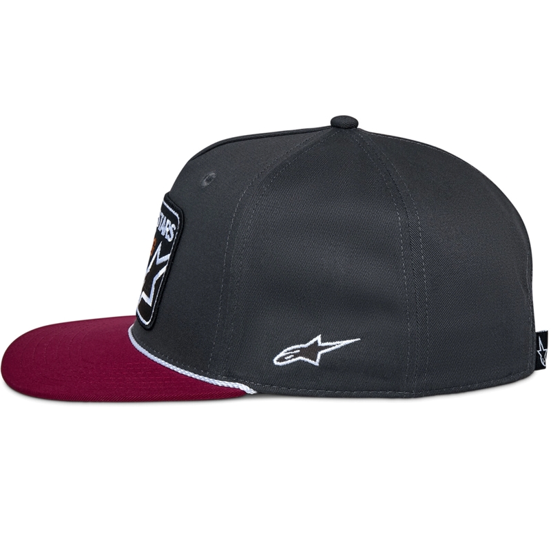 Czapka Alpinestars Intuitive szaro-czerwona