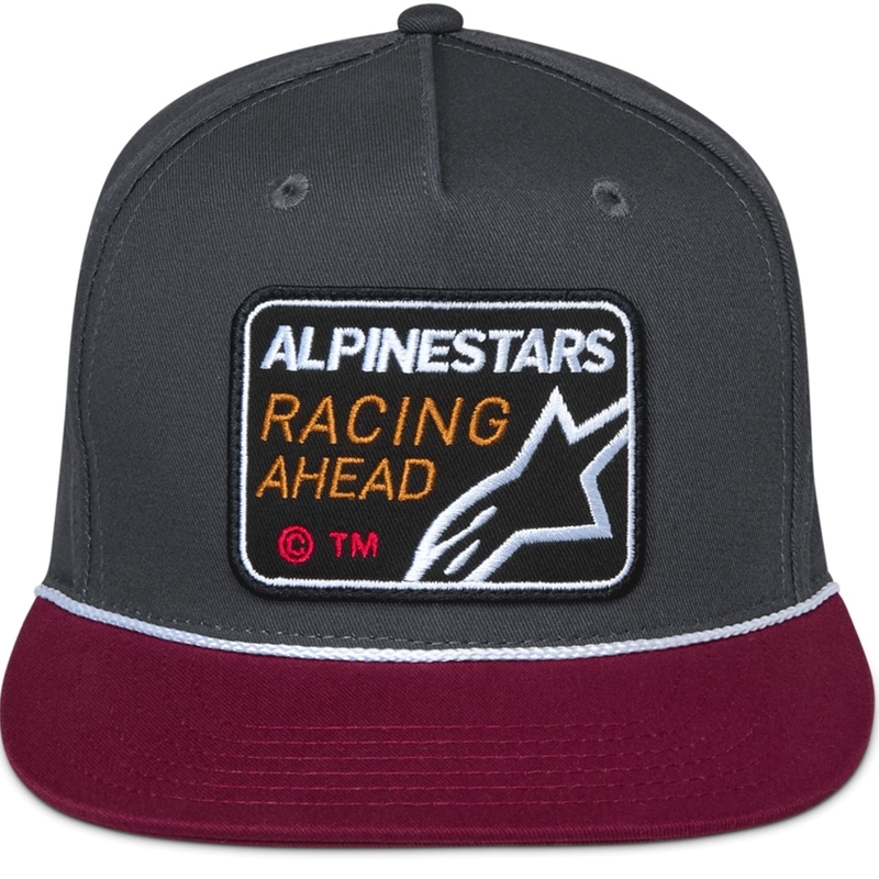 Czapka Alpinestars Intuitive szaro-czerwona