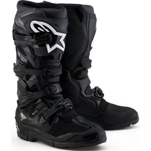 Buty motocyklowe Alpinestars Tech 7 Enduro Gore-Tex® w kolorze czarno-ciemnoszarym