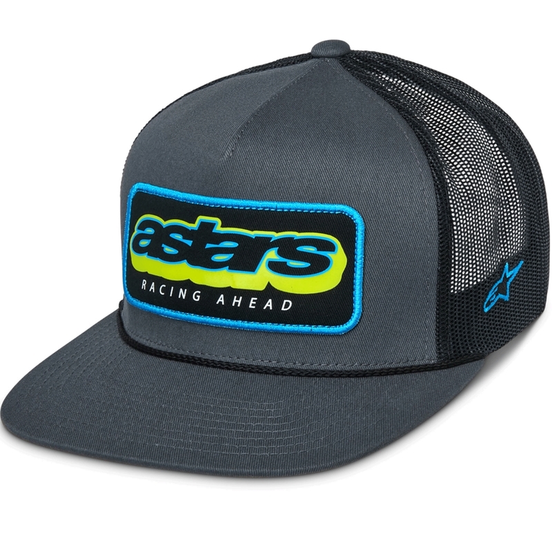 Czapka Alpinestars Phosphor Trucker w kolorze szaro-czarnym