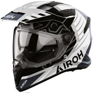Kask motocyklowy enduro Airoh BADX-X Cube szary