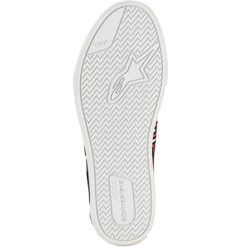 Buty motocyklowe Alpinestars Ride-63 Canvas FQ20 w kolorze czarno-biało-czerwonym