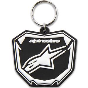 Brelok Alpinestars Plate czarno-biały