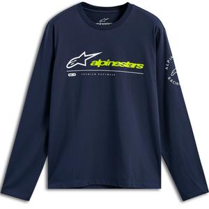 Koszulka z długim rękawem Alpinestars Mandalory CSF w kolorze niebieskim