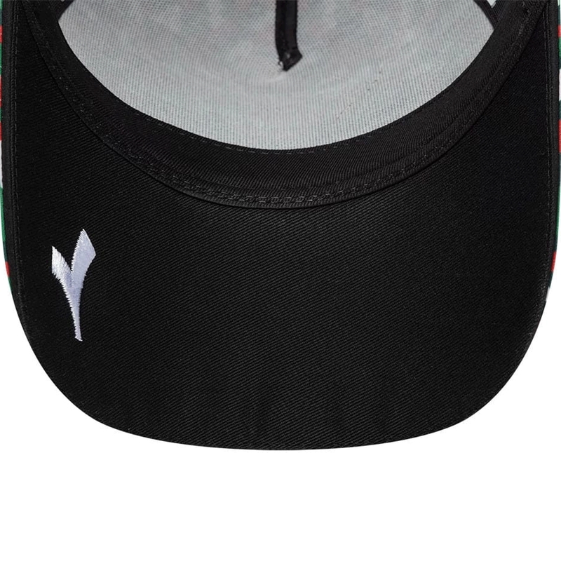 Czapka z daszkiem Ducati New Era Lenovo Mugello czarno-czerwono-wielokolorowa