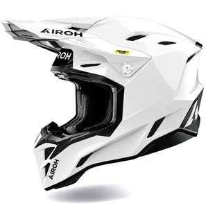 Kask motocrossowy Airoh Aviator Factory Color biały