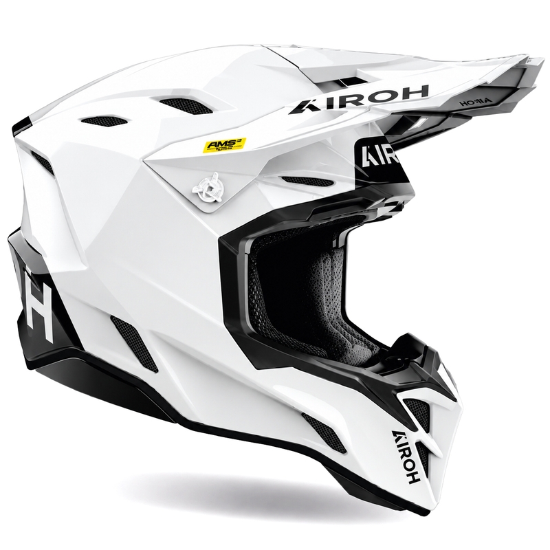 Kask motocrossowy Airoh Aviator Factory Color biały