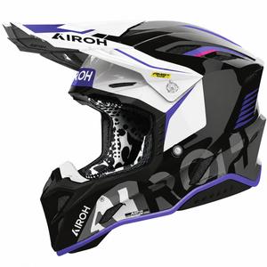 Kask motocrossowy Airoh Aviator Factory Blame w kolorze czarnym