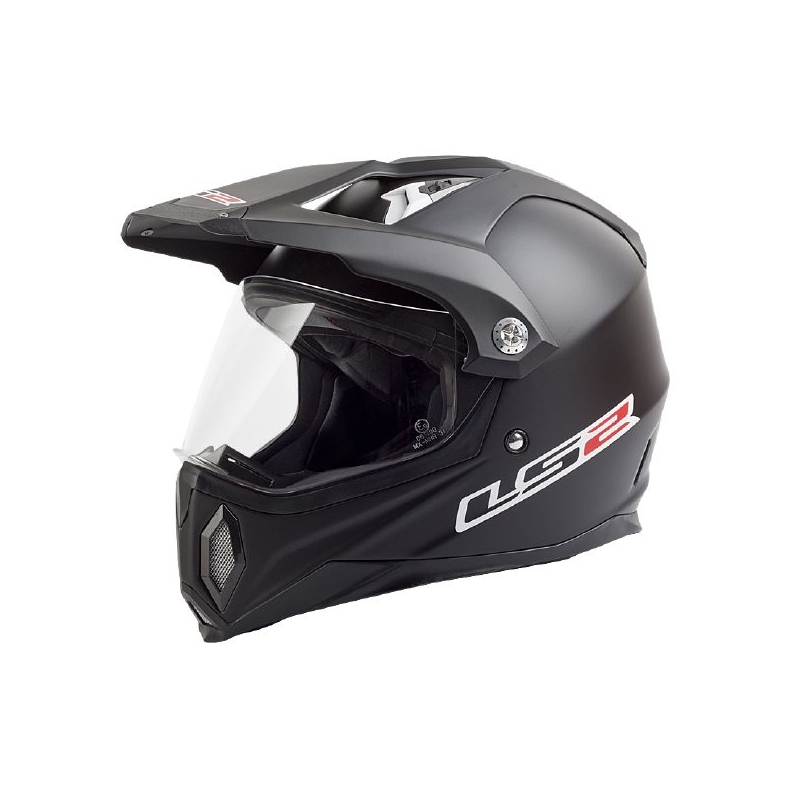 Kask Enduro LS2 MX453 GEARS czarny matowy