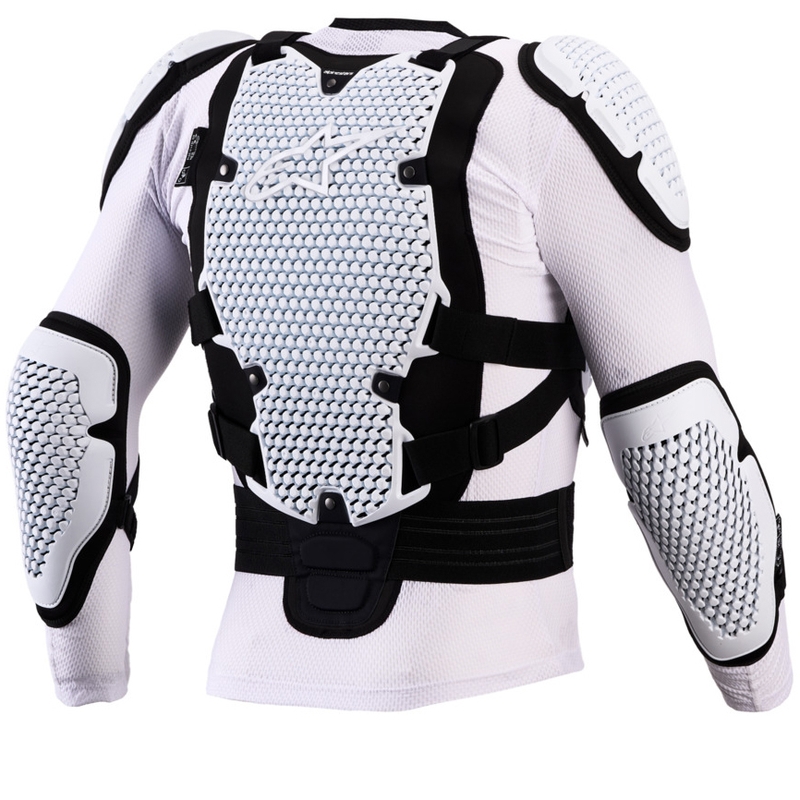 Ochraniacz ciała Alpinestars Bionic Action V3 biało-czarny