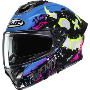 Kask motocyklowy integralny HJC C71 FQ20 MC28 w kolorze czarnym