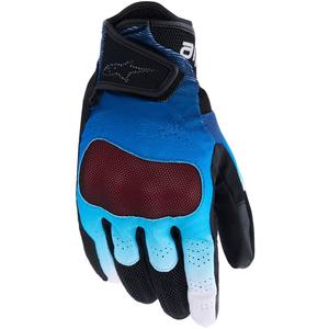 Rękawice motocyklowe Alpinestars Mogress Airflow niebiesko-czarno-białe