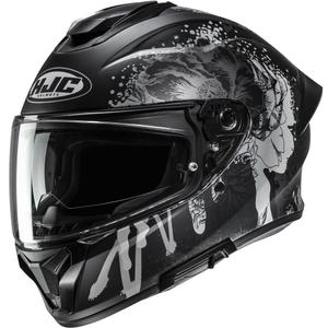Kask motocyklowy integralny HJC C71 Roko MC5SF czarno-szary