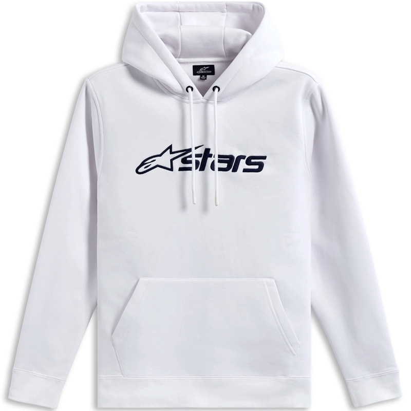 Bluza z kapturem Alpinestars Blaze 3 biało-niebieska