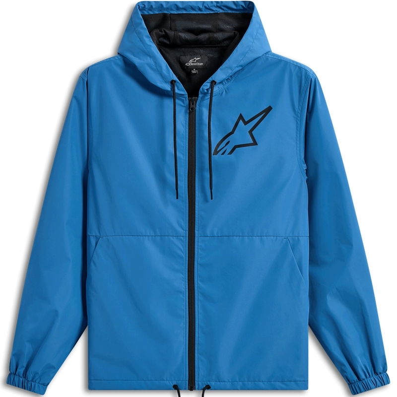 Kurtka wiatrówka Alpinestars Speeder CHronium w kolorze niebiesko-czarnym
