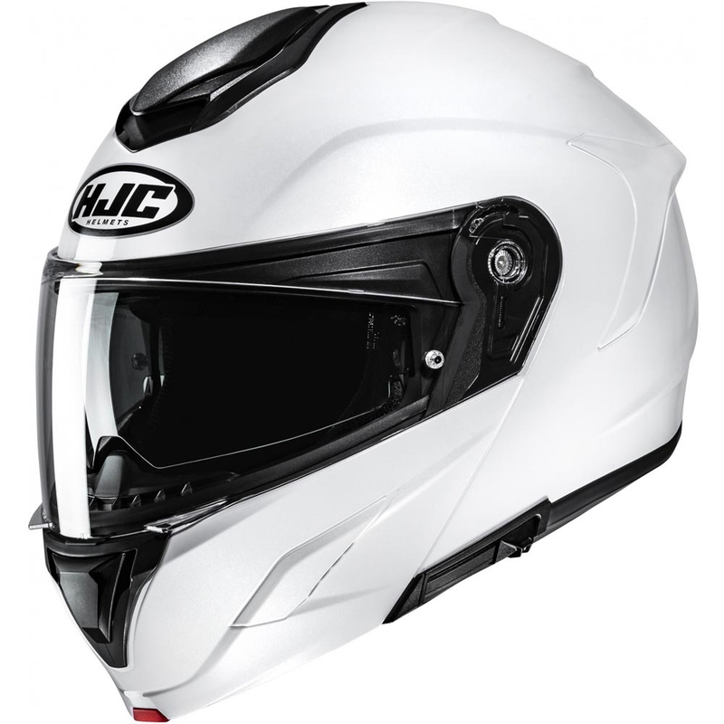 Kask motocyklowy typu flip-up HJC C92 Solid perłowo-biały