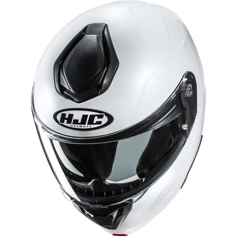Kask motocyklowy typu flip-up HJC C92 Solid perłowo-biały