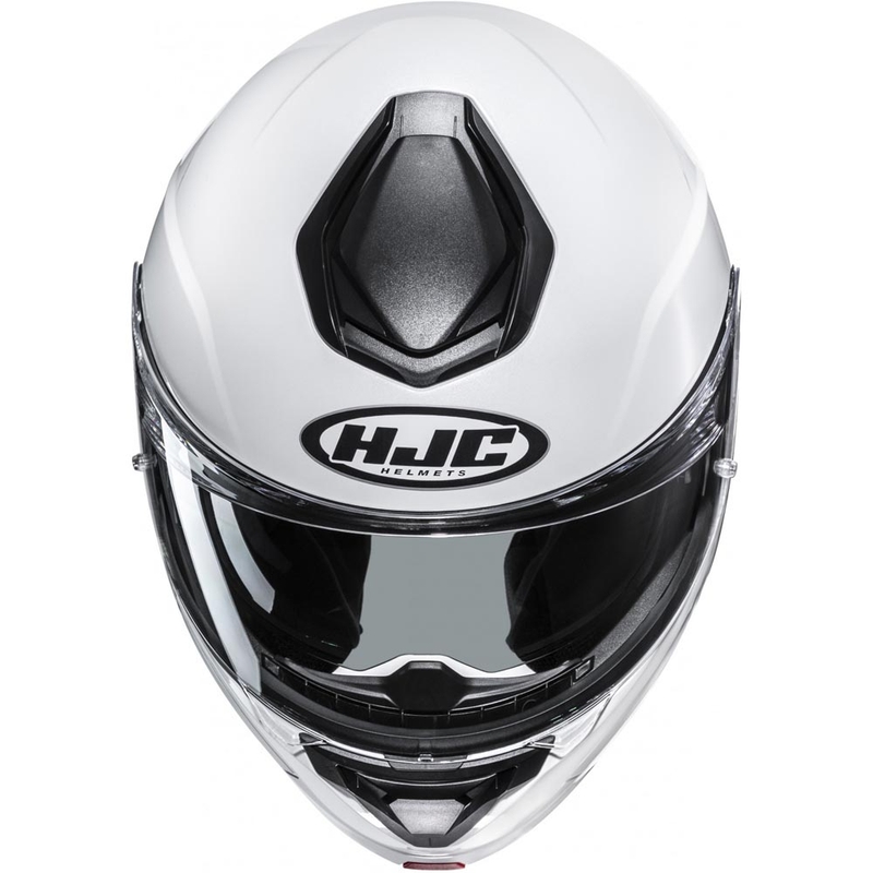 Kask motocyklowy typu flip-up HJC C92 Solid perłowo-biały
