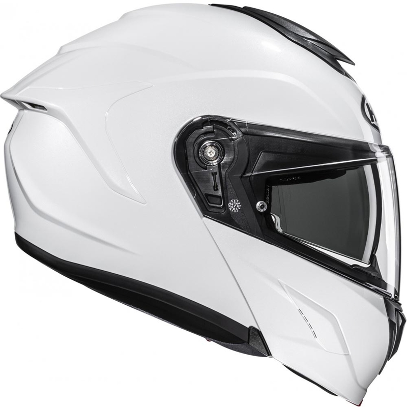 Kask motocyklowy typu flip-up HJC C92 Solid perłowo-biały