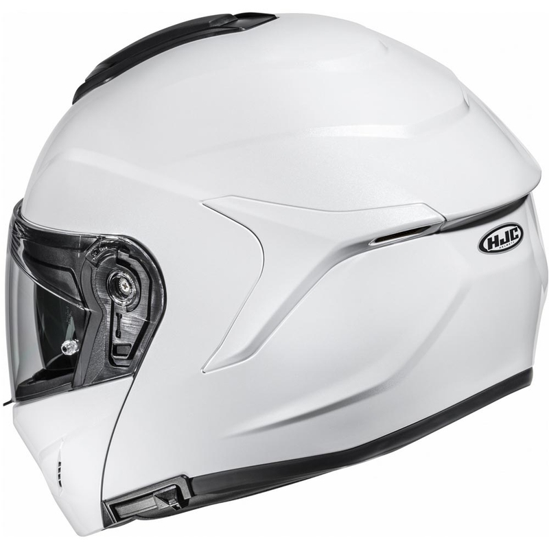 Kask motocyklowy typu flip-up HJC C92 Solid perłowo-biały
