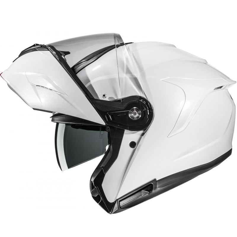 Kask motocyklowy typu flip-up HJC C92 Solid perłowo-biały