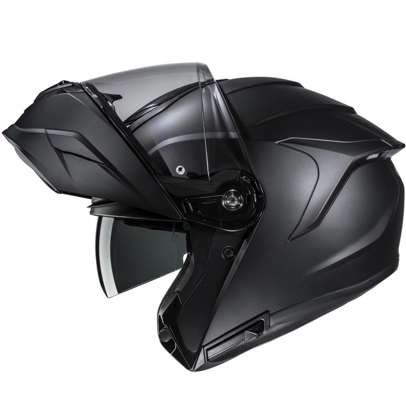 Kask motocyklowy typu flip-up HJC C92 Solid półmatowy czarny