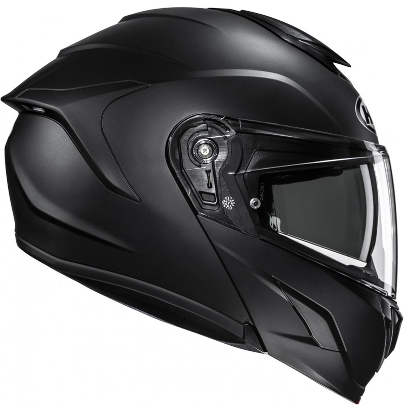 Kask motocyklowy typu flip-up HJC C92 Solid półmatowy czarny