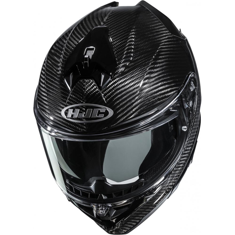 Kask motocyklowy integralny HJC F72 Carbon Solid czarny