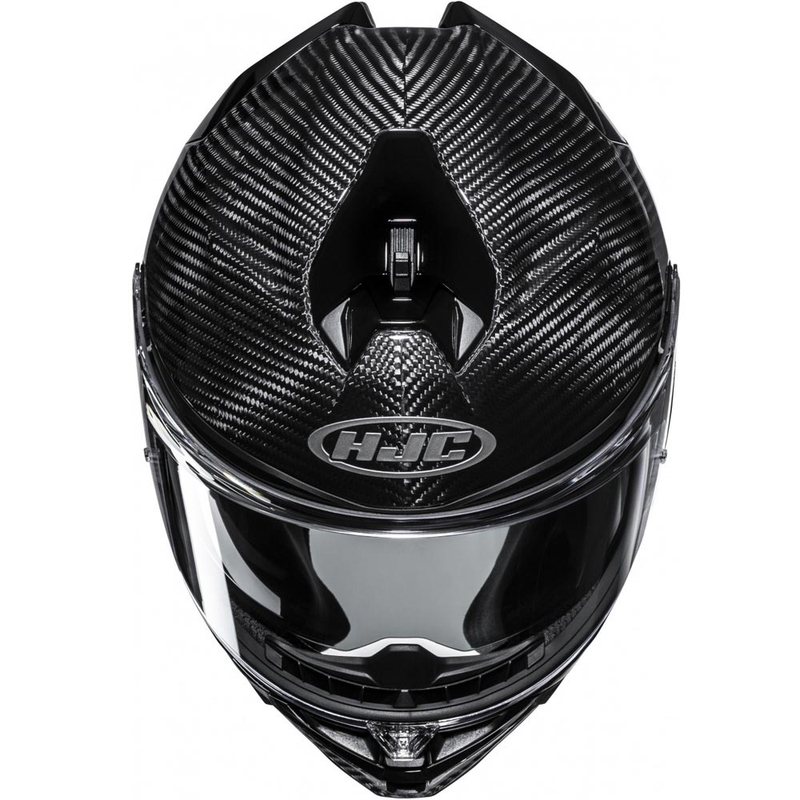 Kask motocyklowy integralny HJC F72 Carbon Solid czarny
