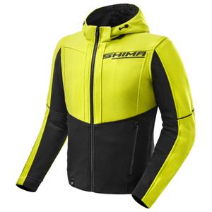Bluza motocyklowa Shima Daybreaker czarno-fluo-żółta