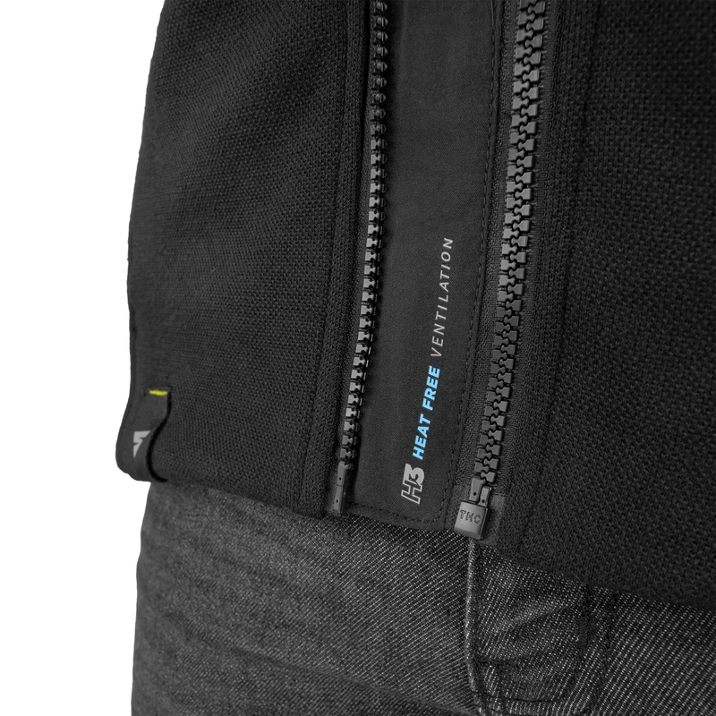 Bluza motocyklowa Shima Daybreaker czarno-fluo-żółta