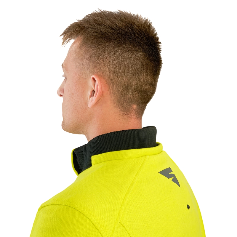 Bluza motocyklowa Shima Daybreaker czarno-fluo-żółta