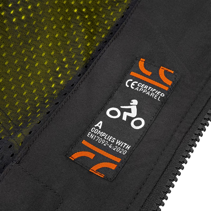 Bluza motocyklowa Shima Daybreaker czarno-fluo-żółta