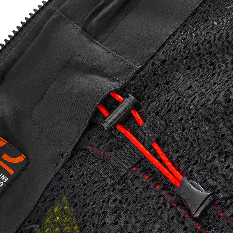 Bluza motocyklowa Shima Daybreaker czarno-fluo-żółta