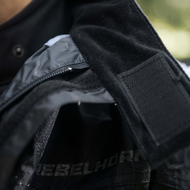 Płaszcz motocyklowy Rebelhorn Rain – czarny