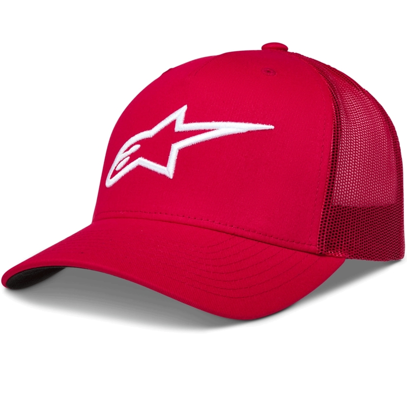 Czapka Alpinestars Ageless czerwono-czerwona