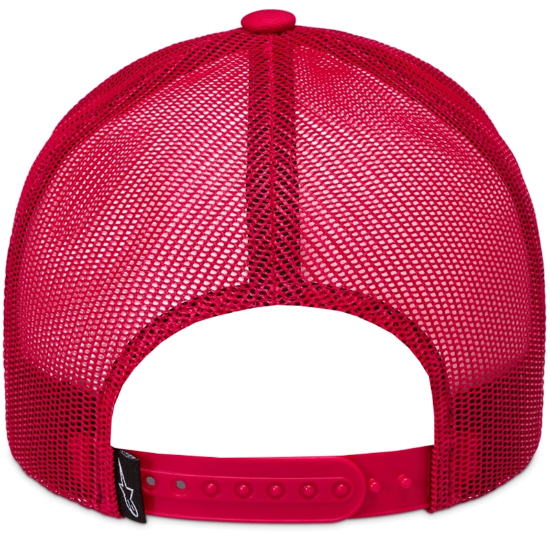 Czapka Alpinestars Ageless czerwono-czerwona
